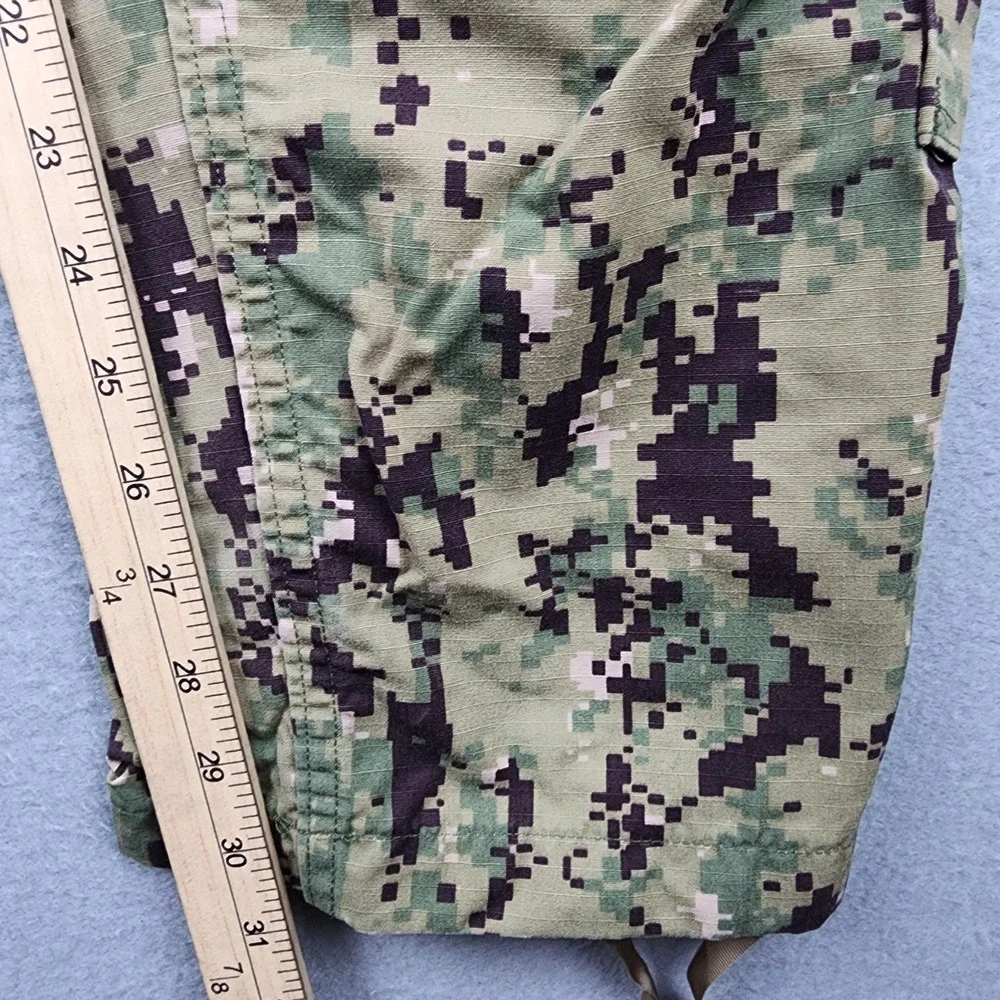 M & M Manufacturing Pants Mens M 33x31 Green NWU Type III Camo Cargo Workwear